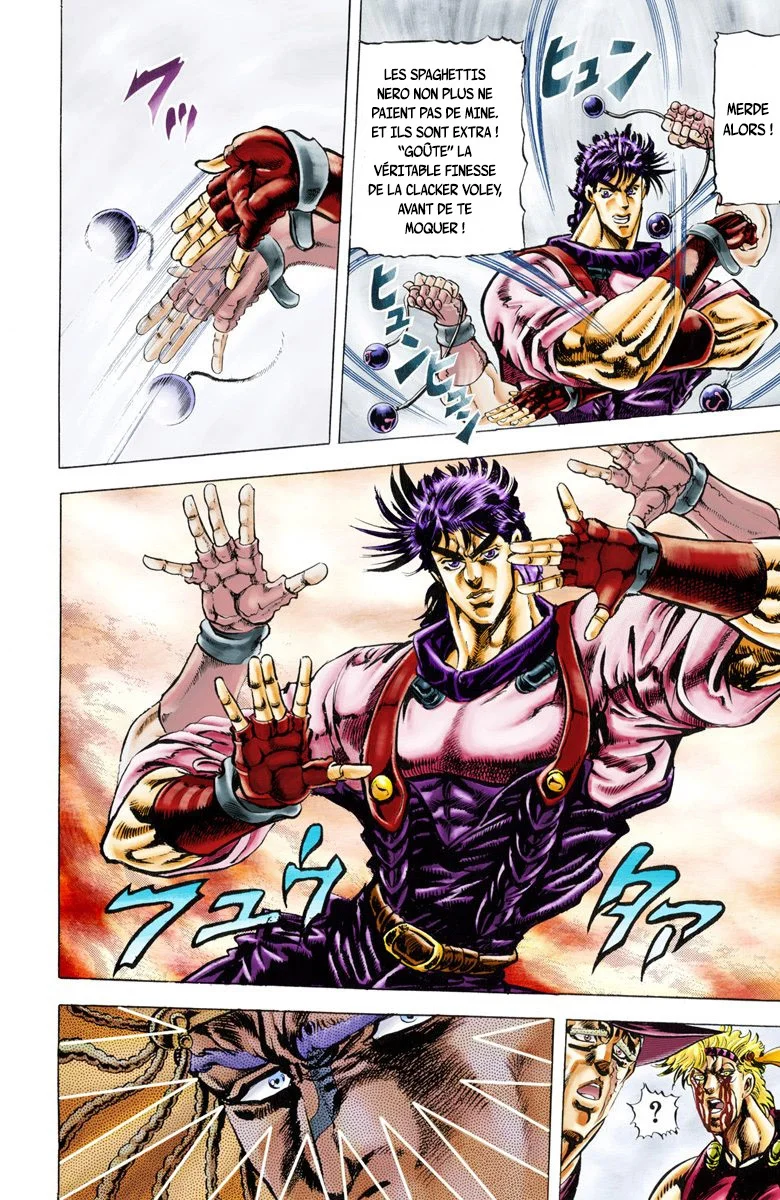 Read JoJo's Bizarre Adventure Part 2 Battle Tendency Official Colored FR Manga Online