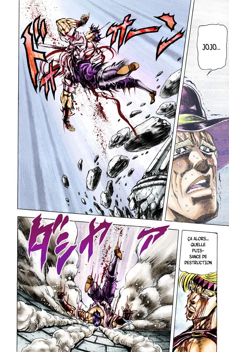 Read JoJo's Bizarre Adventure Part 2 Battle Tendency Official Colored FR Manga Online