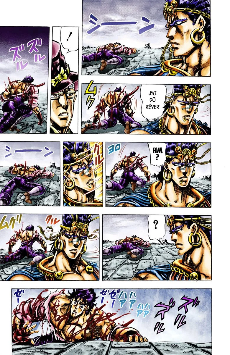 Read JoJo's Bizarre Adventure Part 2 Battle Tendency Official Colored FR Manga Online