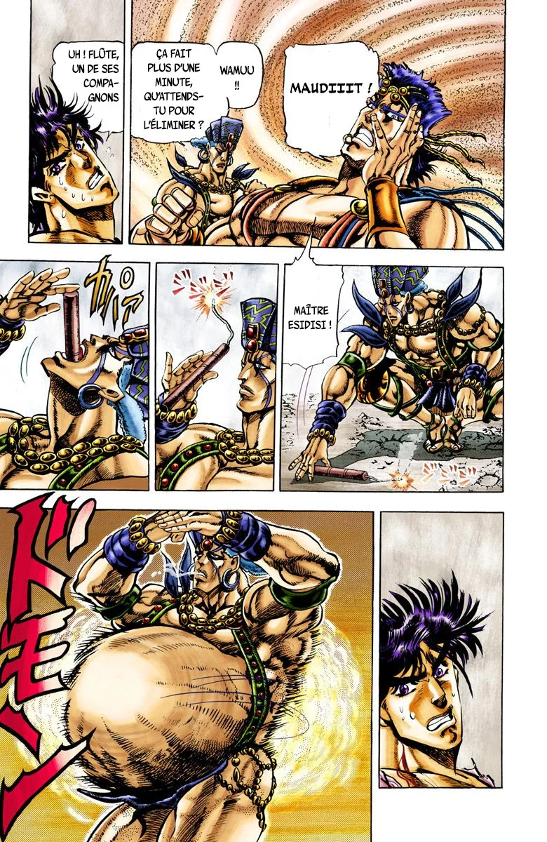 Read JoJo's Bizarre Adventure Part 2 Battle Tendency Official Colored FR Manga Online