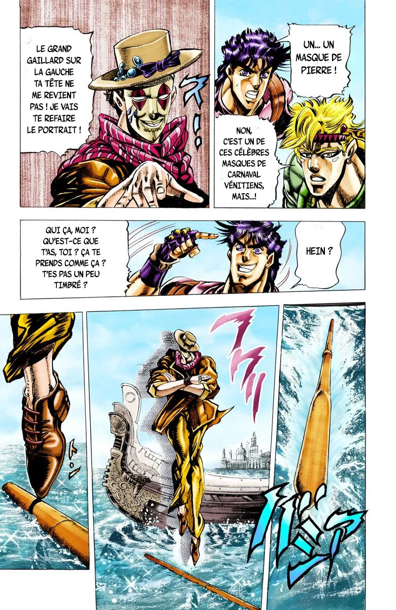 Read JoJo's Bizarre Adventure Part 2 Battle Tendency Official Colored FR Manga Online