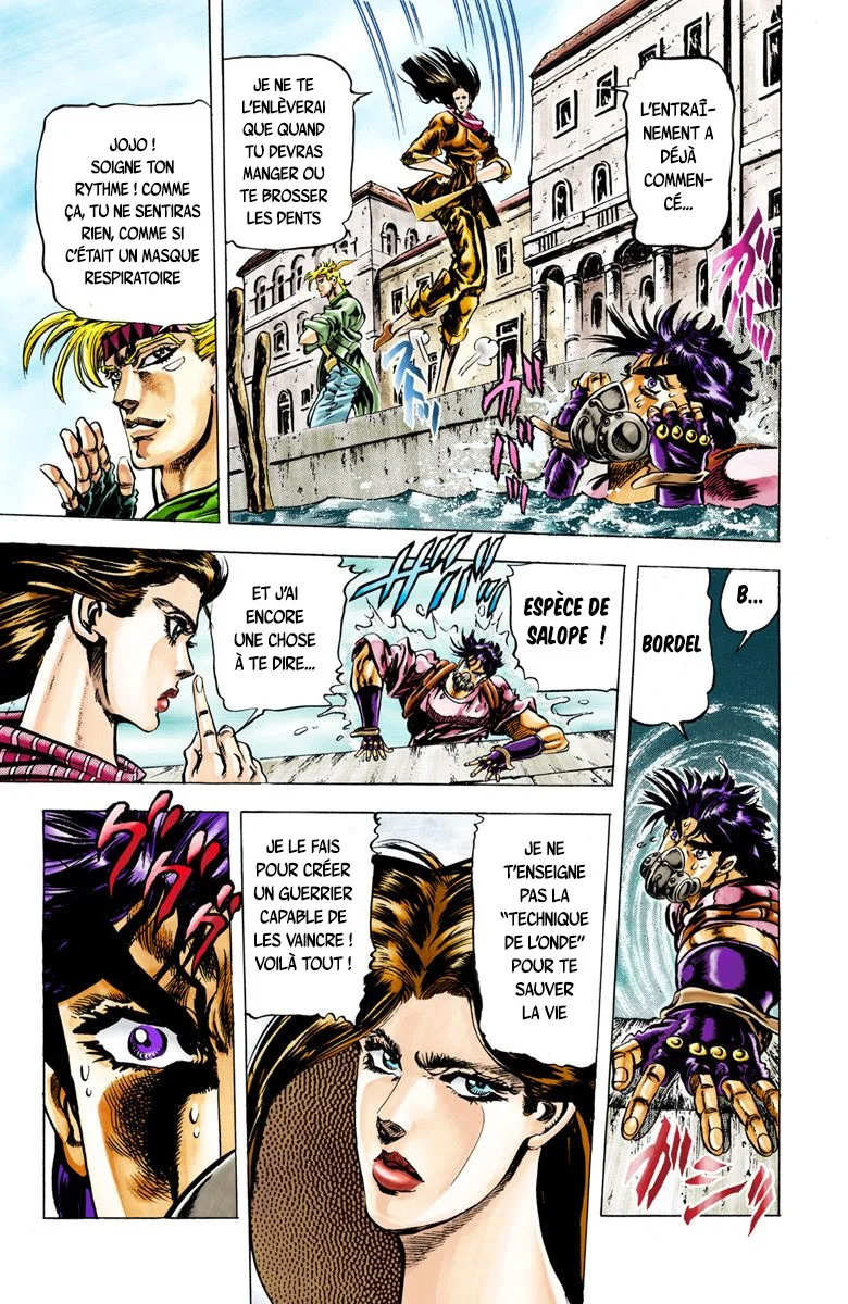 Read JoJo's Bizarre Adventure Part 2 Battle Tendency Official Colored FR Manga Online