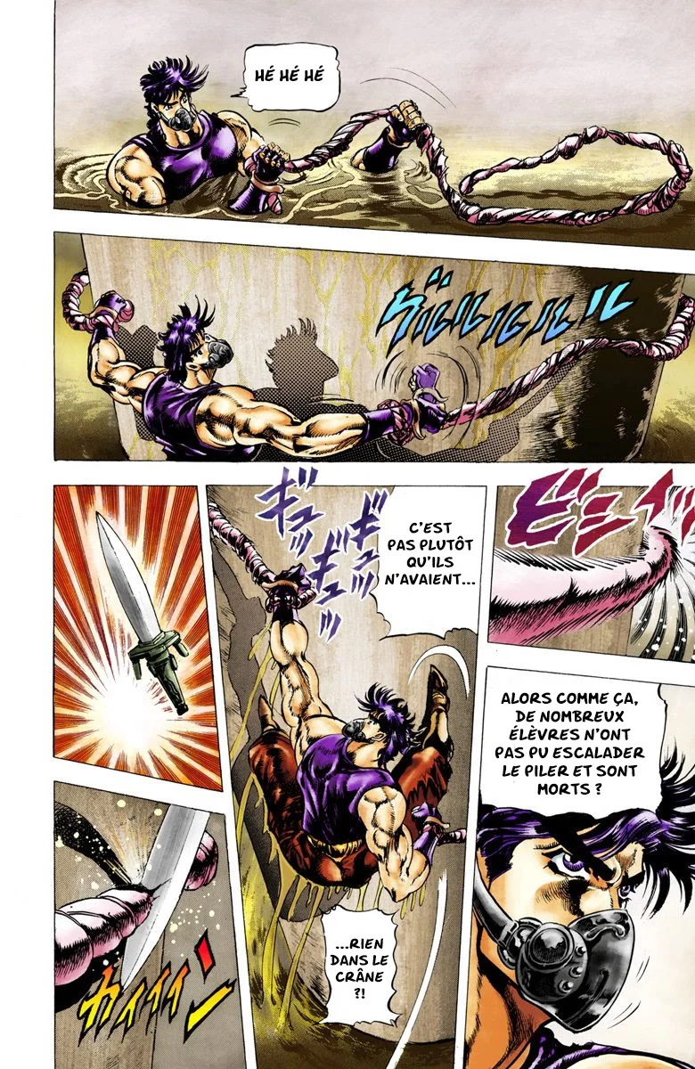 Read JoJo's Bizarre Adventure Part 2 Battle Tendency Official Colored FR Manga Online
