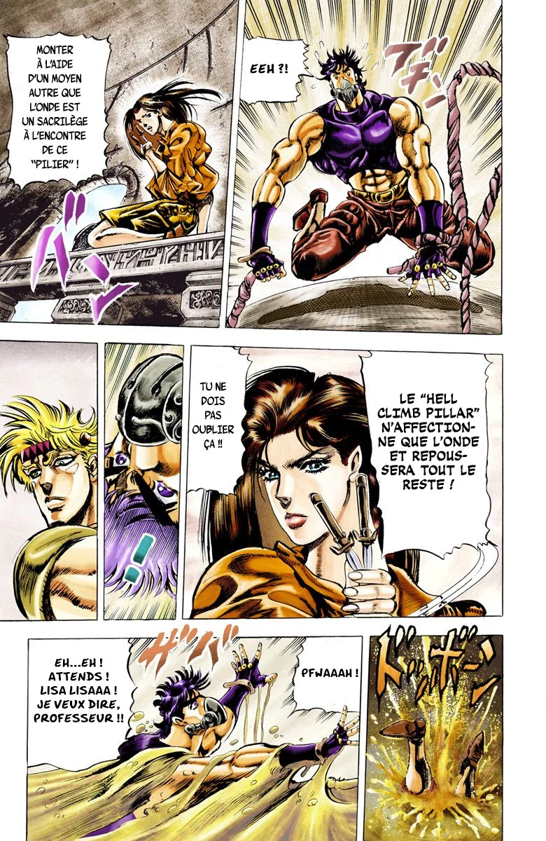 Read JoJo's Bizarre Adventure Part 2 Battle Tendency Official Colored FR Manga Online