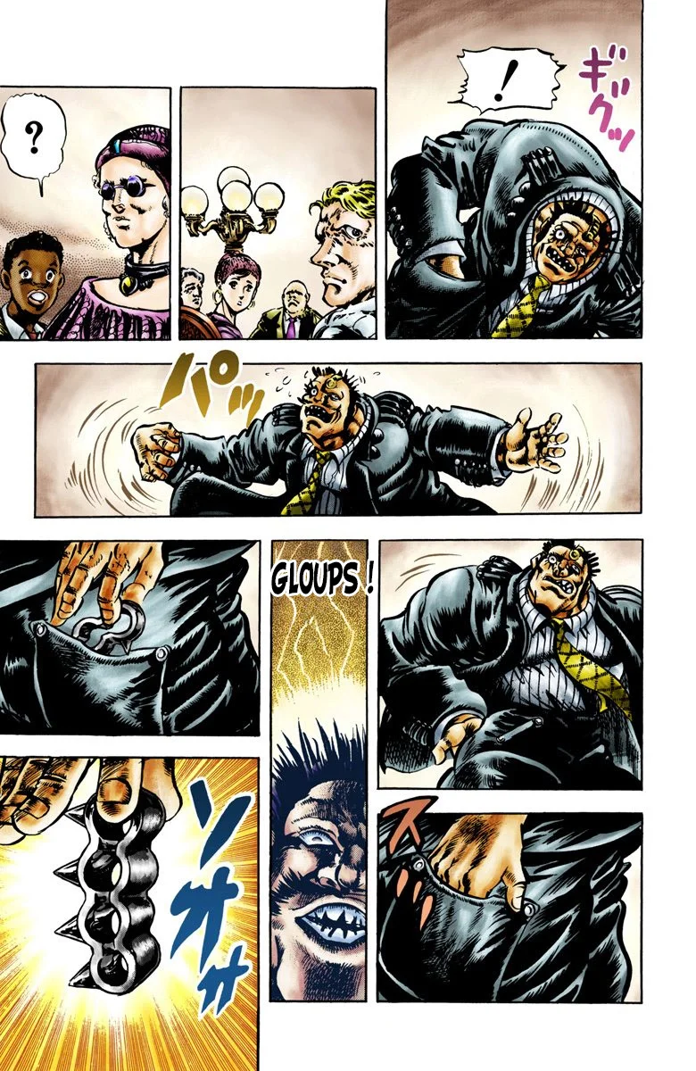 Read JoJo's Bizarre Adventure Part 2 Battle Tendency Official Colored FR Manga Online