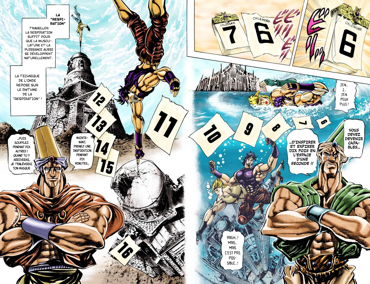 Read JoJo's Bizarre Adventure Part 2 Battle Tendency Official Colored FR Manga Online