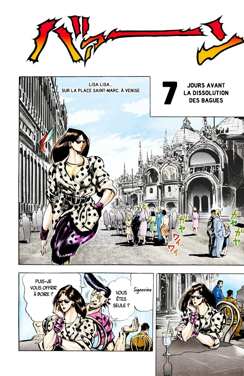 Read JoJo's Bizarre Adventure Part 2 Battle Tendency Official Colored FR Manga Online