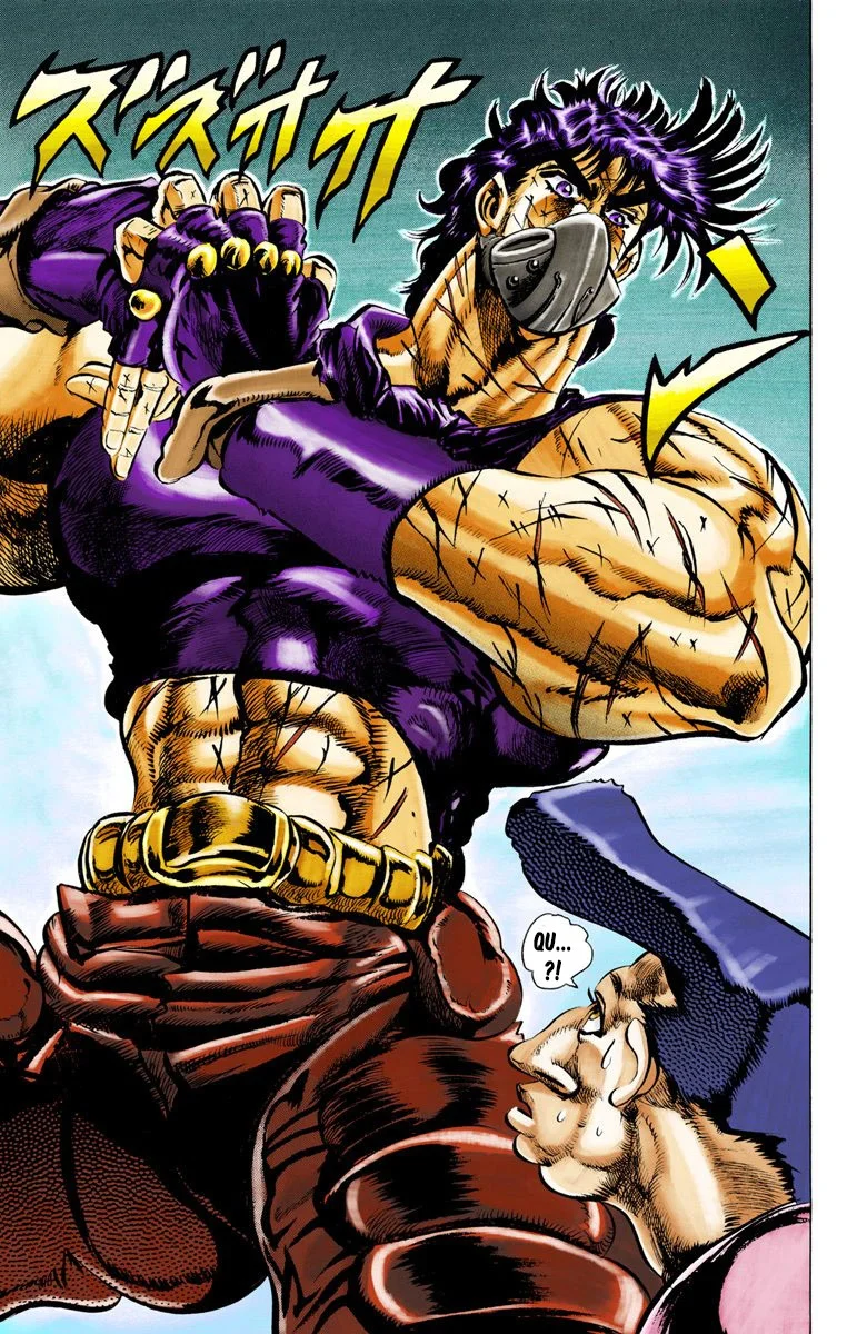 Read JoJo's Bizarre Adventure Part 2 Battle Tendency Official Colored FR Manga Online