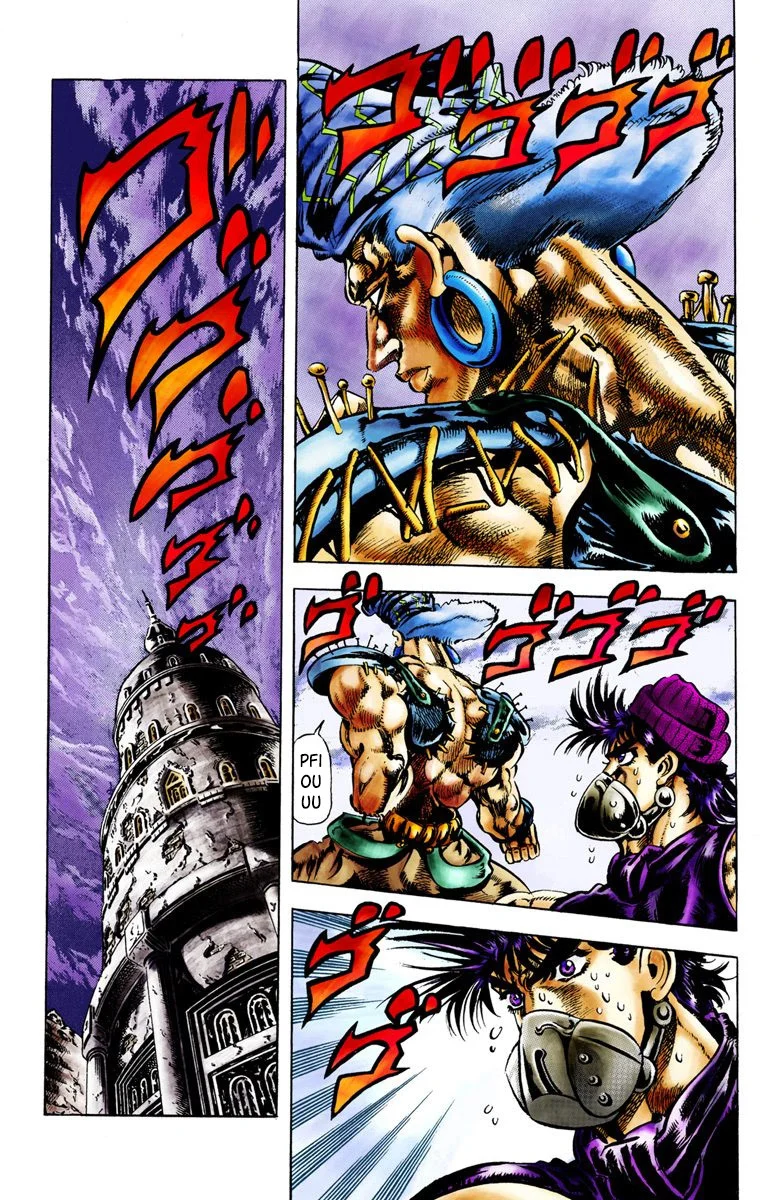 Read JoJo's Bizarre Adventure Part 2 Battle Tendency Official Colored FR Manga Online