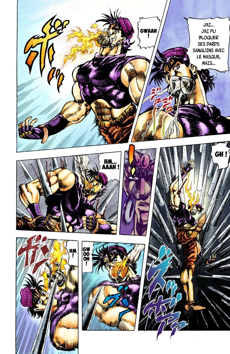 Read JoJo's Bizarre Adventure Part 2 Battle Tendency Official Colored FR Manga Online