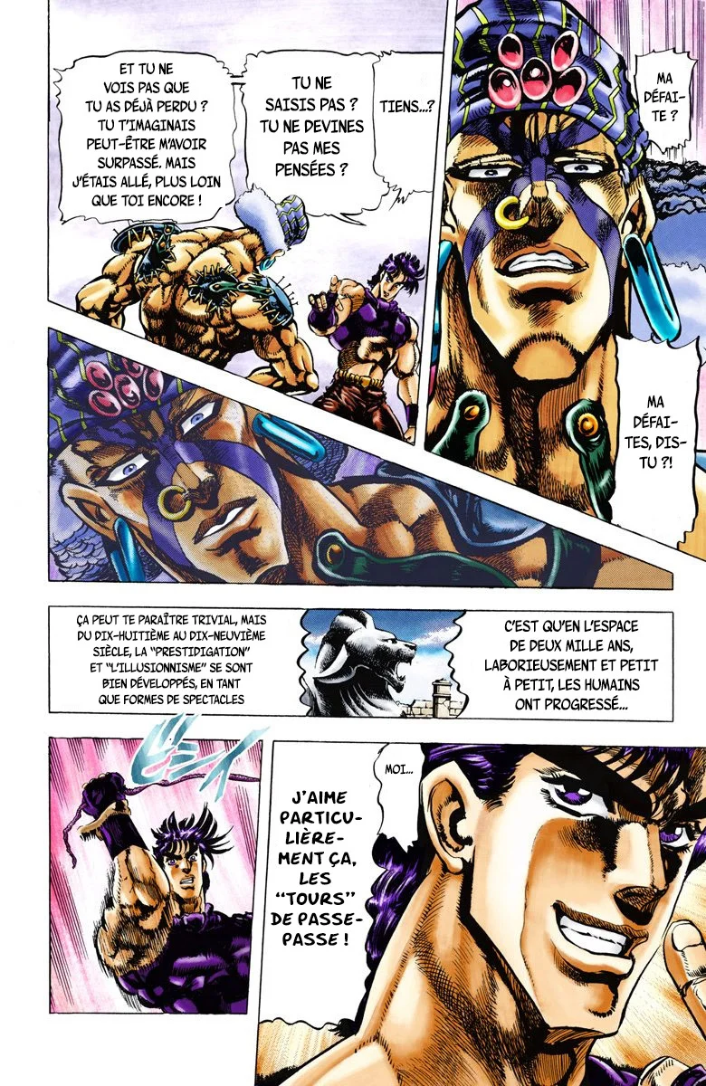 Read JoJo's Bizarre Adventure Part 2 Battle Tendency Official Colored FR Manga Online