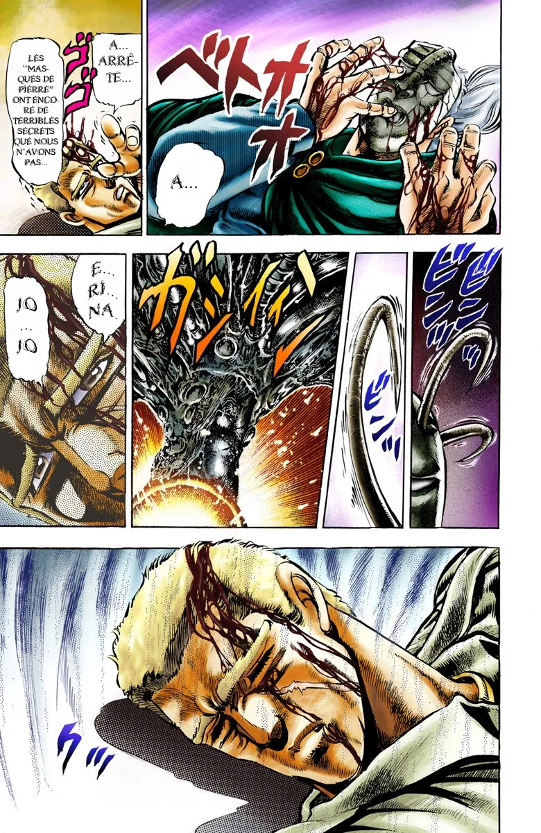 Read JoJo's Bizarre Adventure Part 2 Battle Tendency Official Colored FR Manga Online