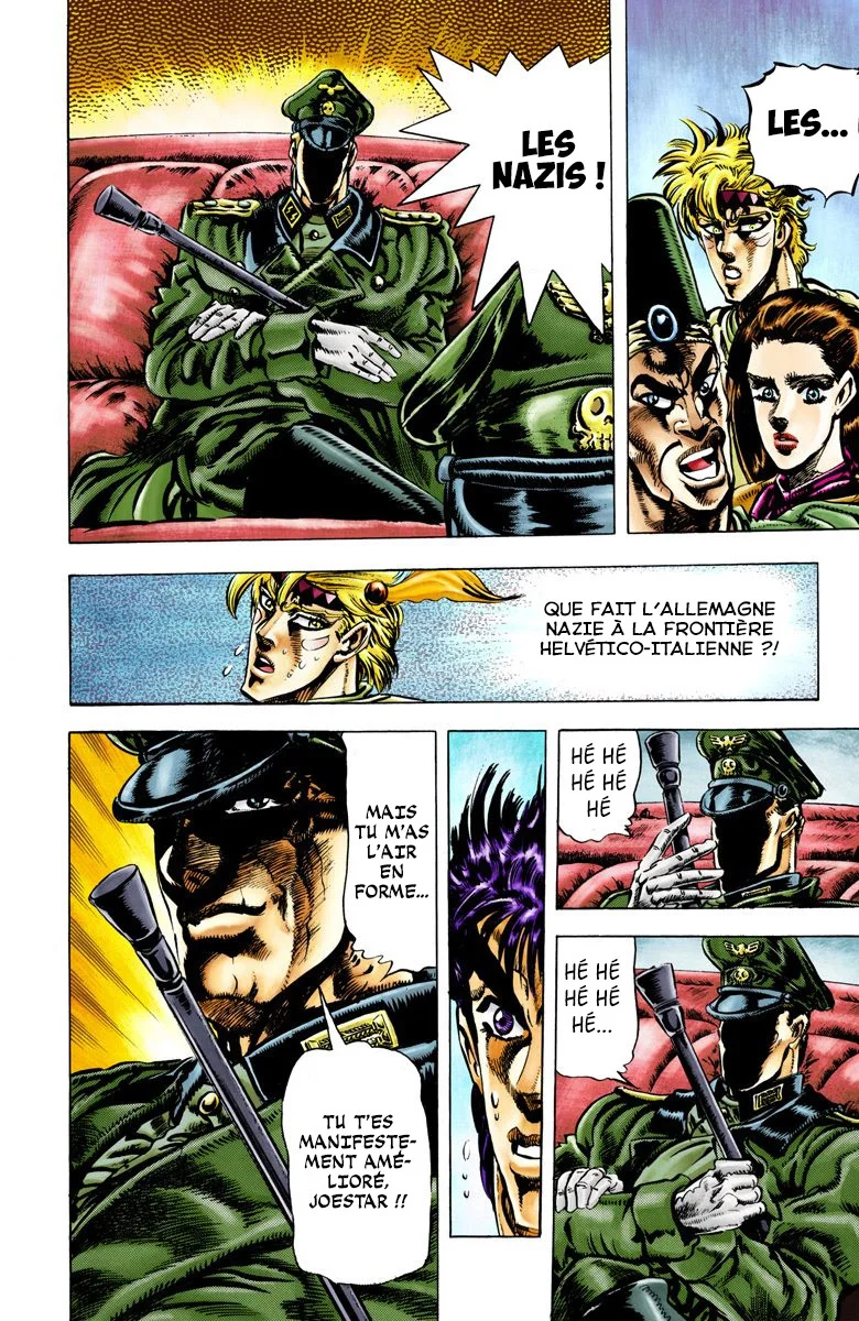 Read JoJo's Bizarre Adventure Part 2 Battle Tendency Official Colored FR Manga Online