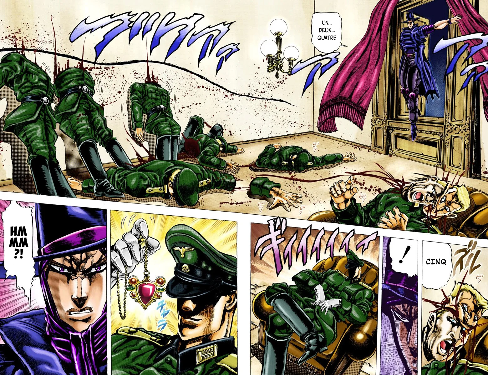 Read JoJo's Bizarre Adventure Part 2 Battle Tendency Official Colored FR Manga Online