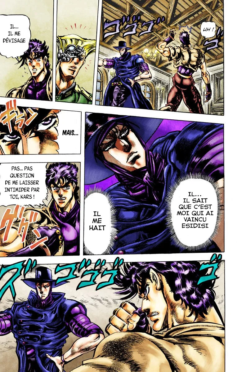 Read JoJo's Bizarre Adventure Part 2 Battle Tendency Official Colored FR Manga Online