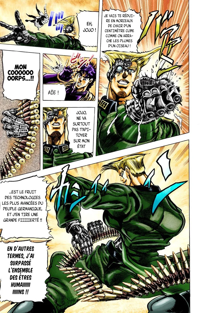 Read JoJo's Bizarre Adventure Part 2 Battle Tendency Official Colored FR Manga Online