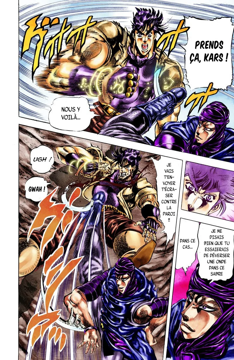 Read JoJo's Bizarre Adventure Part 2 Battle Tendency Official Colored FR Manga Online