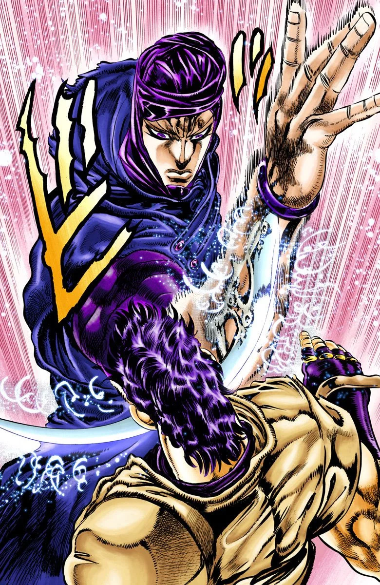 Read JoJo's Bizarre Adventure Part 2 Battle Tendency Official Colored FR Manga Online