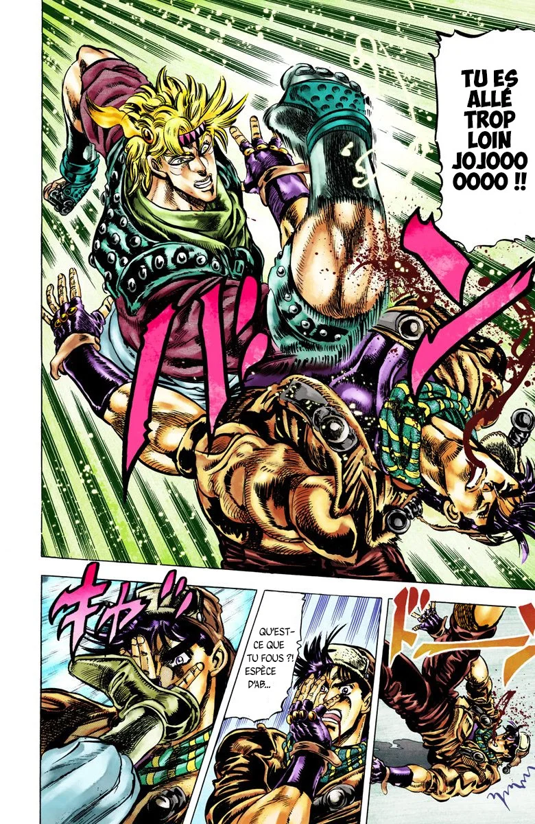 Read JoJo's Bizarre Adventure Part 2 Battle Tendency Official Colored FR Manga Online