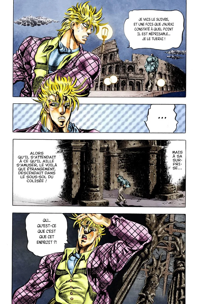 Read JoJo's Bizarre Adventure Part 2 Battle Tendency Official Colored FR Manga Online