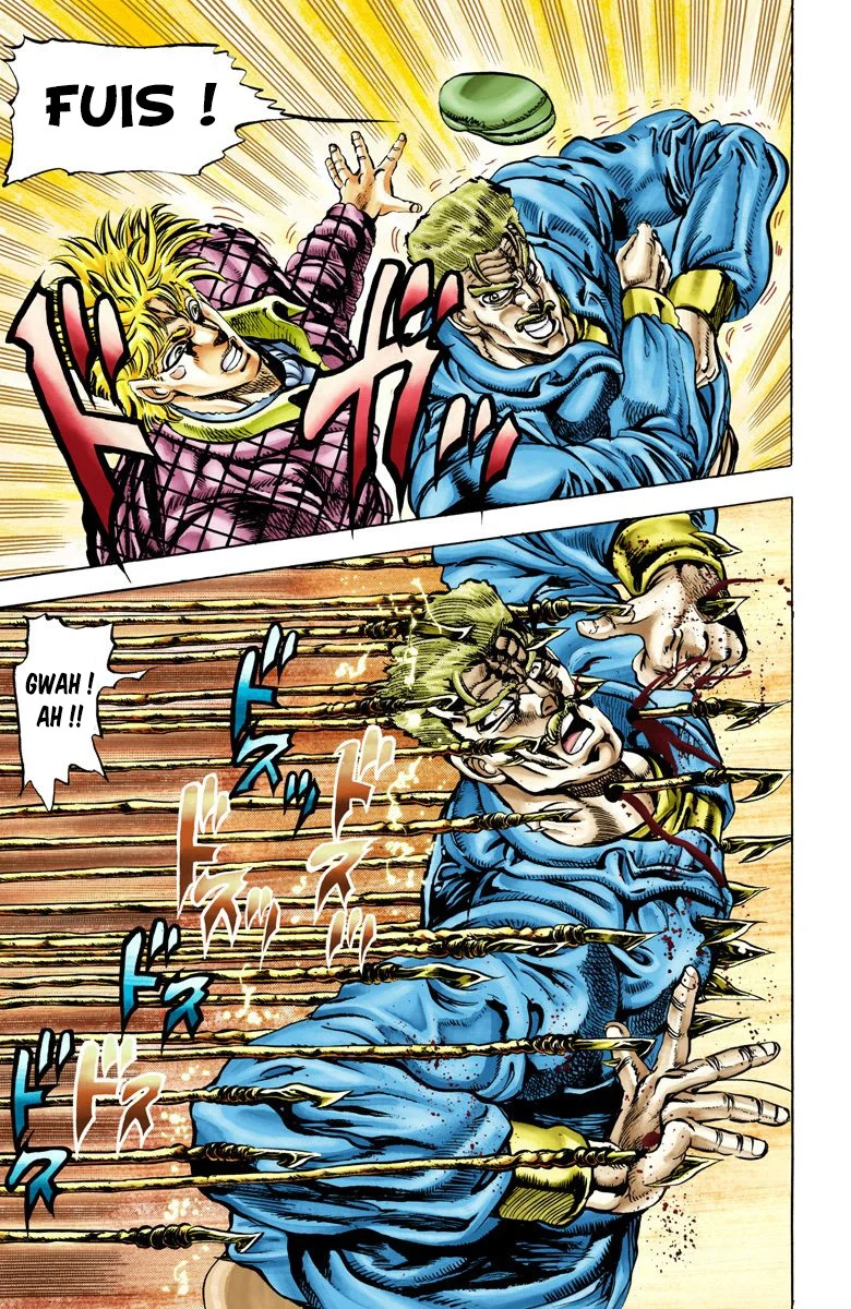 Read JoJo's Bizarre Adventure Part 2 Battle Tendency Official Colored FR Manga Online