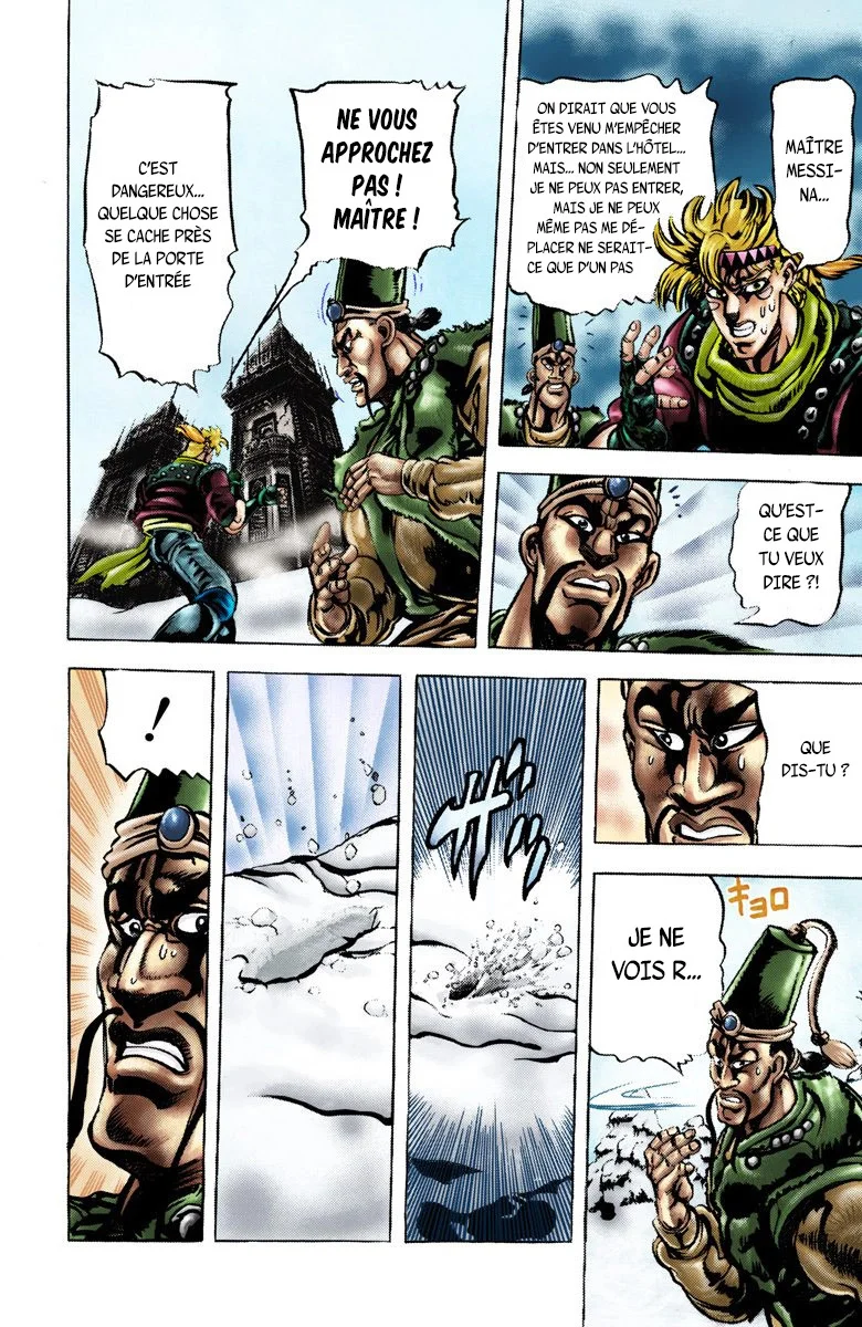 Read JoJo's Bizarre Adventure Part 2 Battle Tendency Official Colored FR Manga Online
