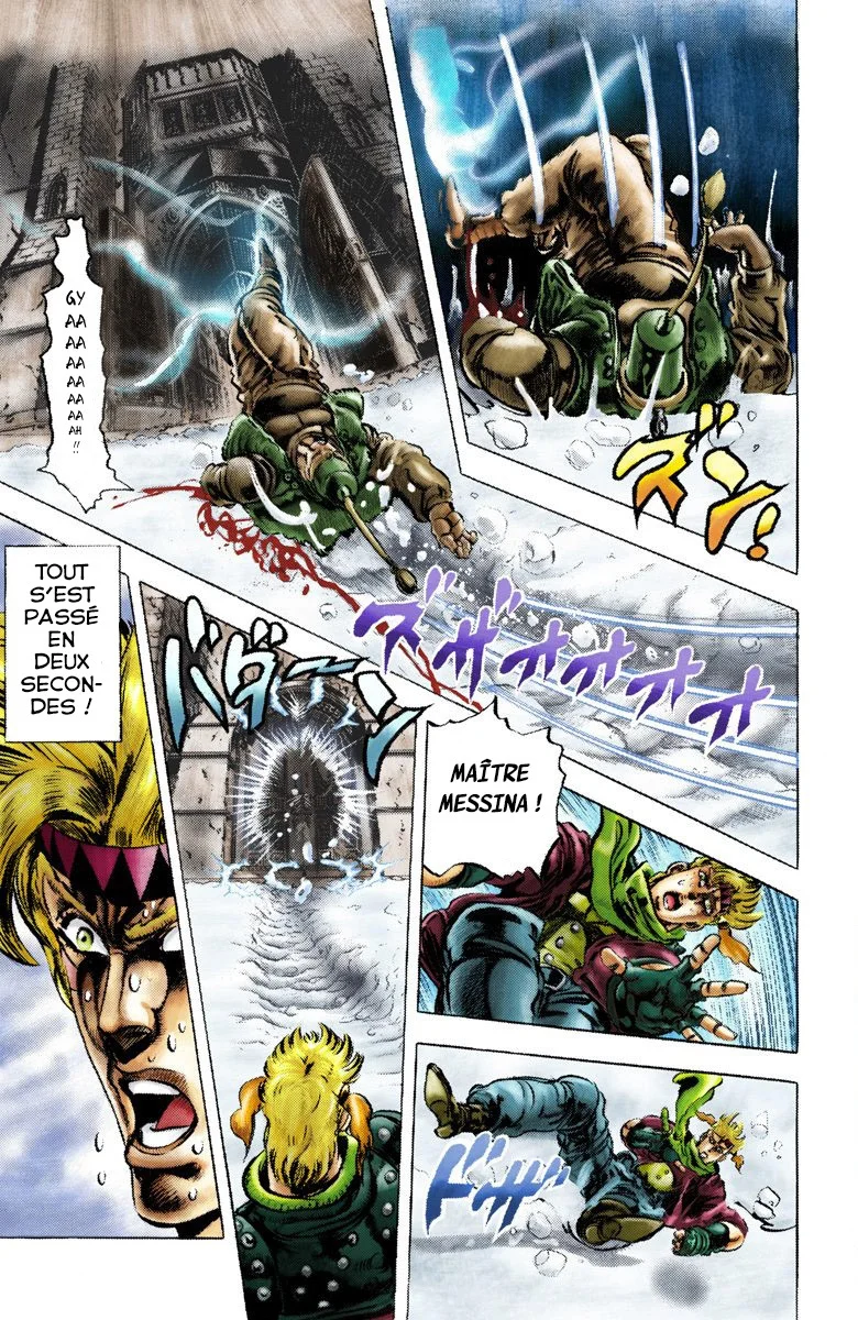 Read JoJo's Bizarre Adventure Part 2 Battle Tendency Official Colored FR Manga Online