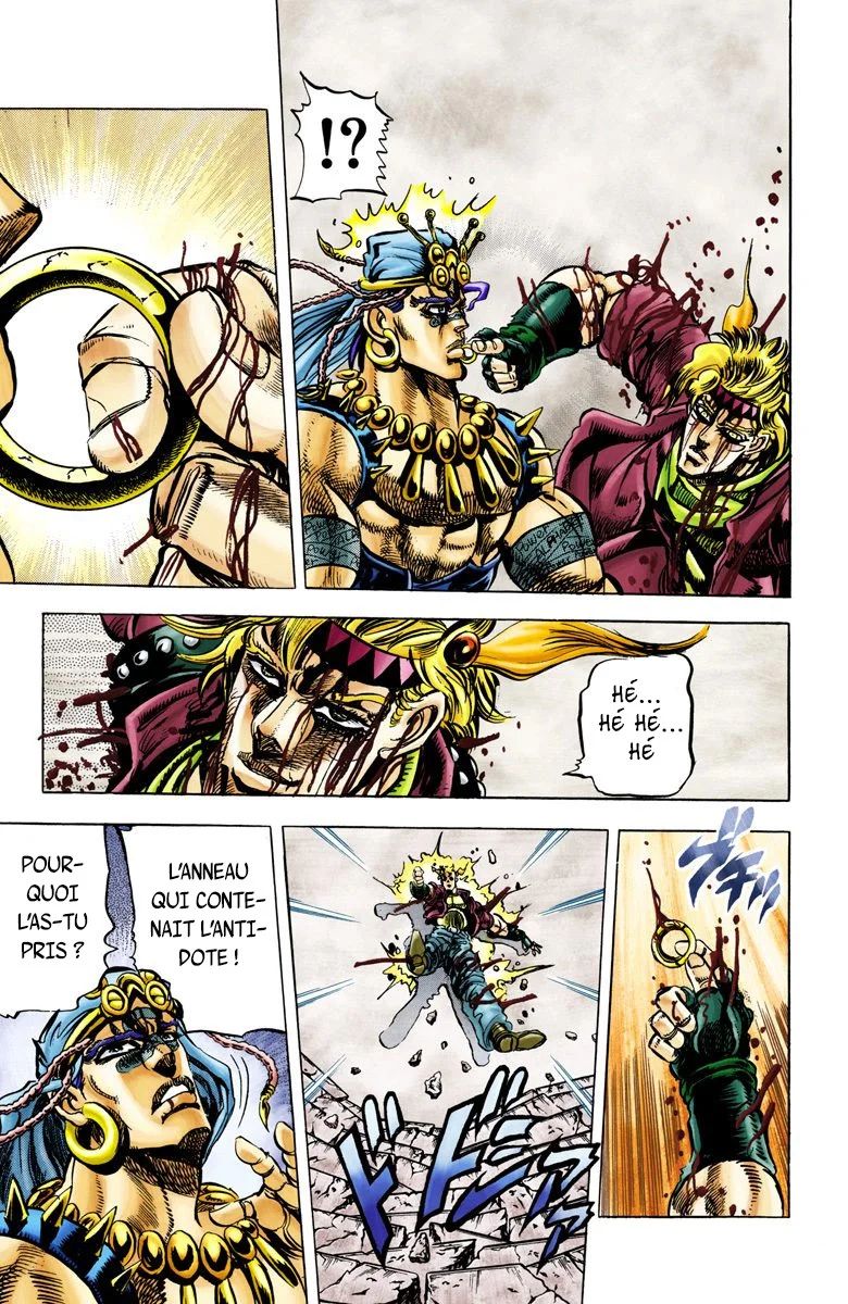 Read JoJo's Bizarre Adventure Part 2 Battle Tendency Official Colored FR Manga Online