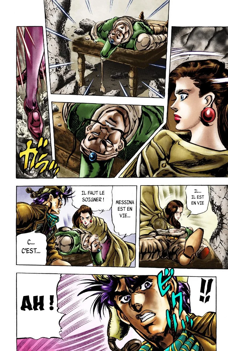 Read JoJo's Bizarre Adventure Part 2 Battle Tendency Official Colored FR Manga Online