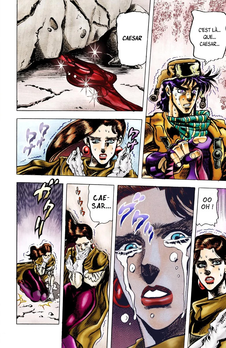 Read JoJo's Bizarre Adventure Part 2 Battle Tendency Official Colored FR Manga Online