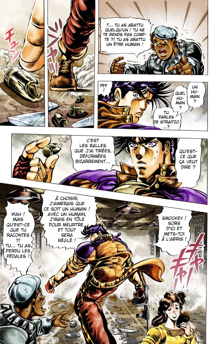Read JoJo's Bizarre Adventure Part 2 Battle Tendency Official Colored FR Manga Online