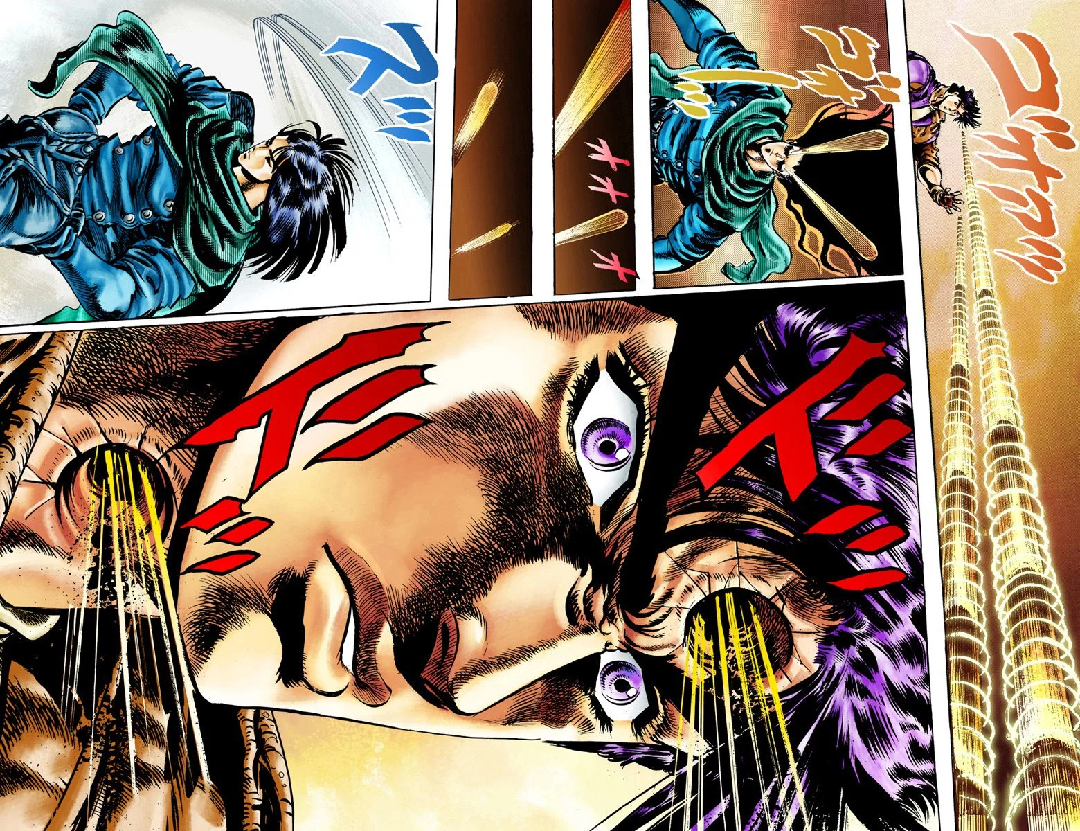 Read JoJo's Bizarre Adventure Part 2 Battle Tendency Official Colored FR Manga Online