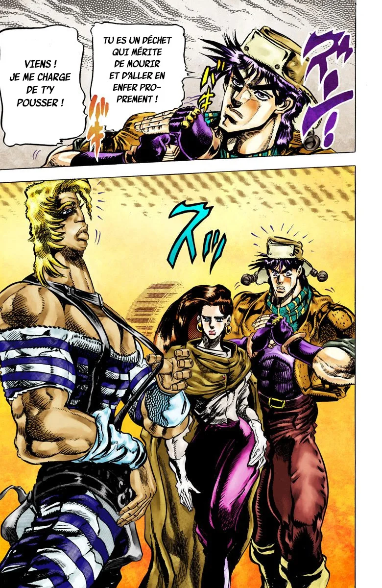 Read JoJo's Bizarre Adventure Part 2 Battle Tendency Official Colored FR Manga Online