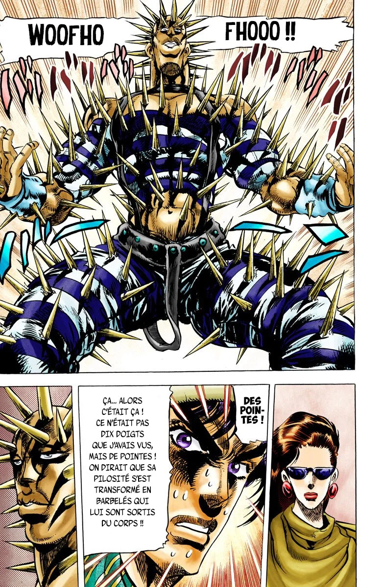 Read JoJo's Bizarre Adventure Part 2 Battle Tendency Official Colored FR Manga Online