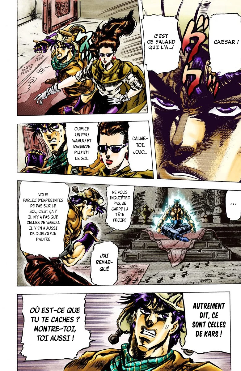 Read JoJo's Bizarre Adventure Part 2 Battle Tendency Official Colored FR Manga Online