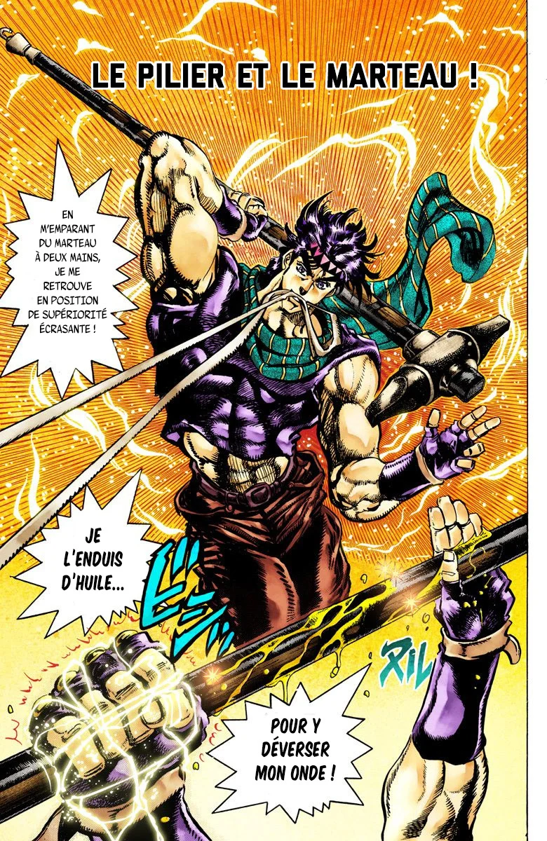 Read JoJo's Bizarre Adventure Part 2 Battle Tendency Official Colored FR Manga Online