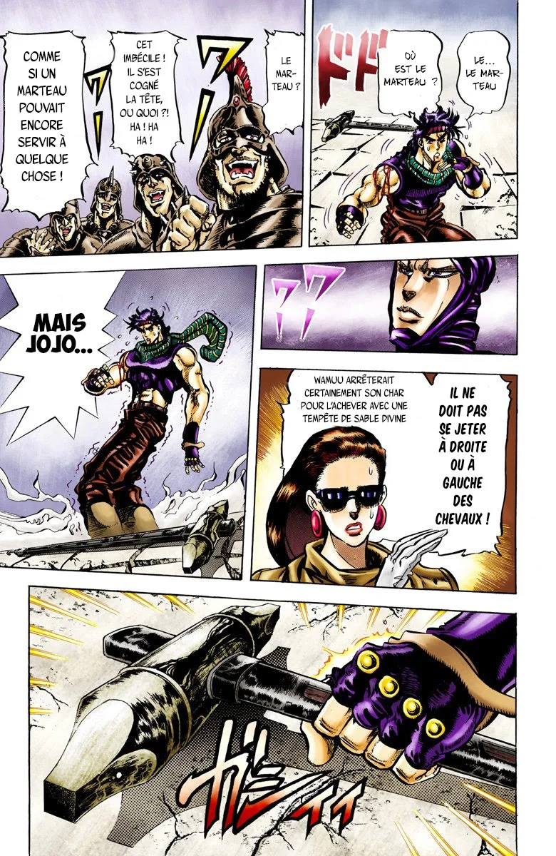 Read JoJo's Bizarre Adventure Part 2 Battle Tendency Official Colored FR Manga Online