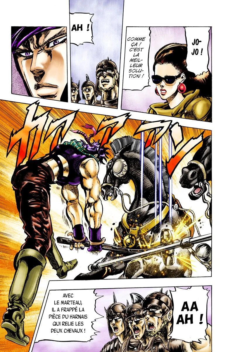 Read JoJo's Bizarre Adventure Part 2 Battle Tendency Official Colored FR Manga Online