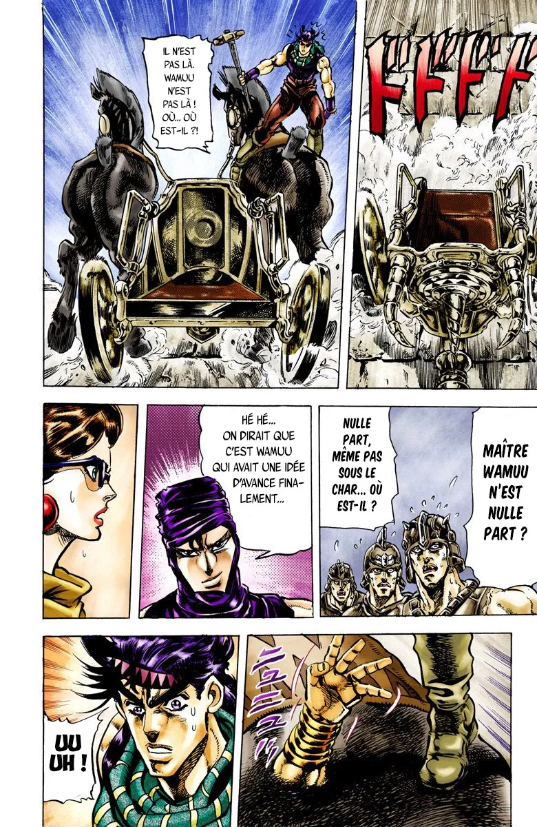 Read JoJo's Bizarre Adventure Part 2 Battle Tendency Official Colored FR Manga Online