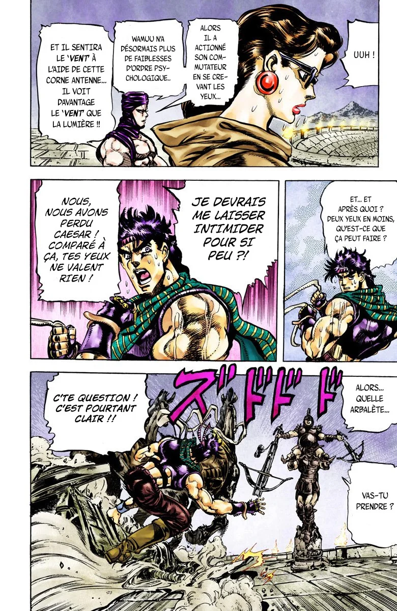 Read JoJo's Bizarre Adventure Part 2 Battle Tendency Official Colored FR Manga Online