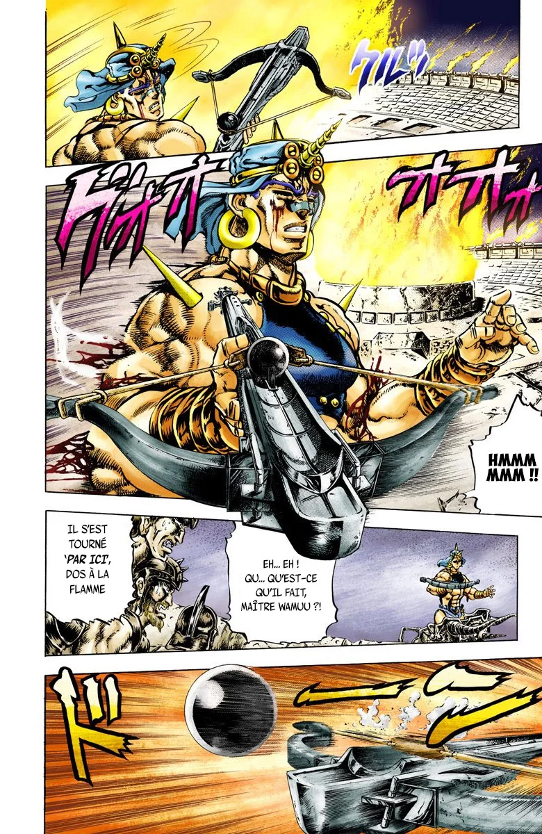 Read JoJo's Bizarre Adventure Part 2 Battle Tendency Official Colored FR Manga Online