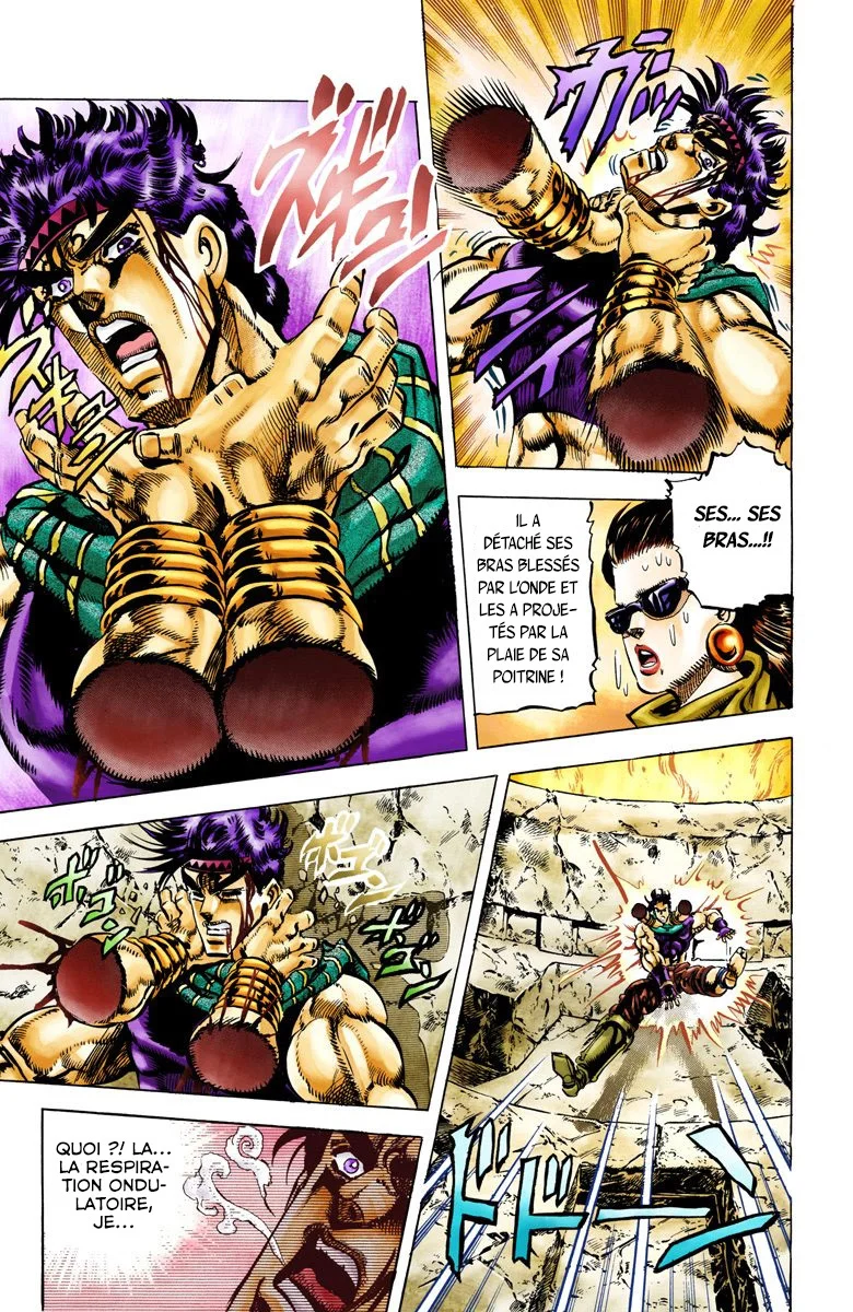Read JoJo's Bizarre Adventure Part 2 Battle Tendency Official Colored FR Manga Online