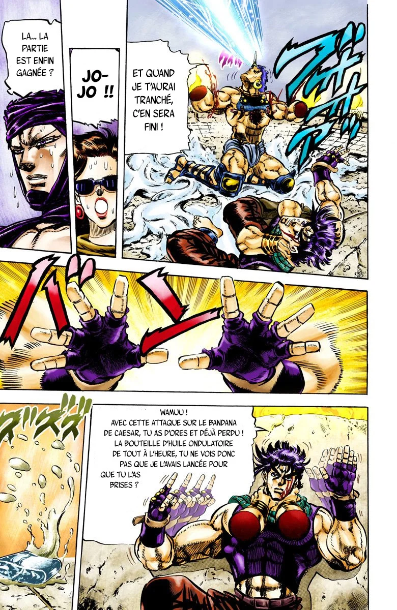 Read JoJo's Bizarre Adventure Part 2 Battle Tendency Official Colored FR Manga Online