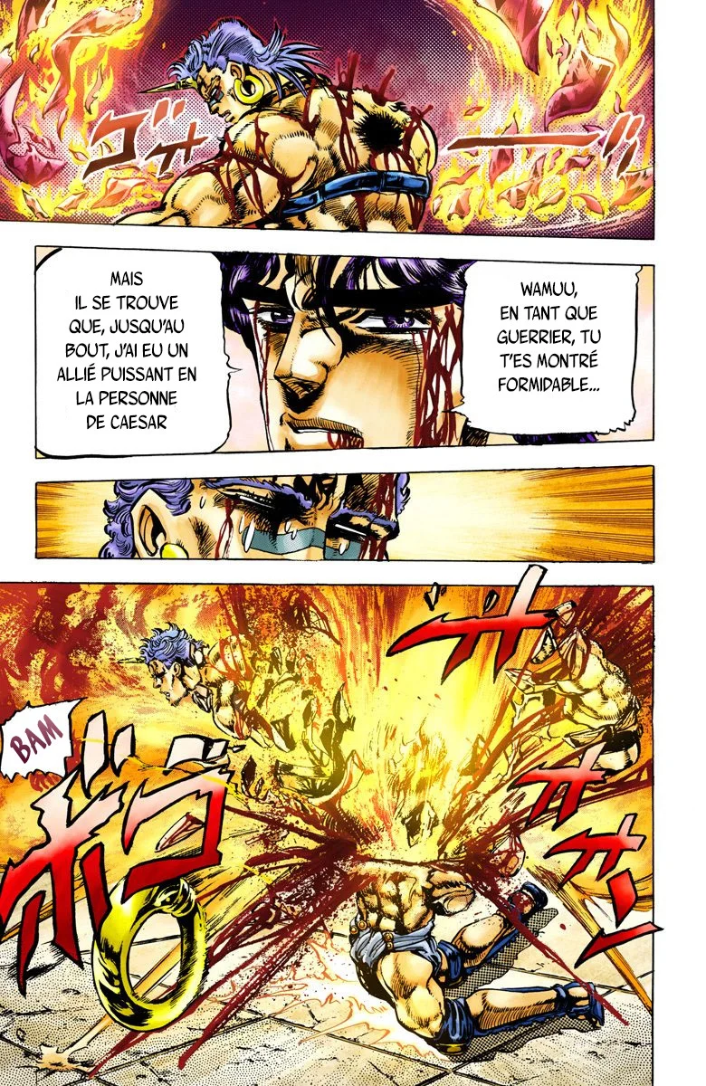Read JoJo's Bizarre Adventure Part 2 Battle Tendency Official Colored FR Manga Online