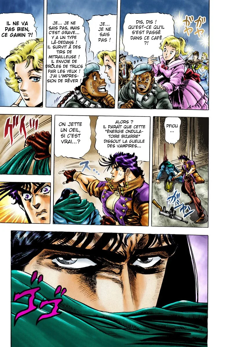 Read JoJo's Bizarre Adventure Part 2 Battle Tendency Official Colored FR Manga Online