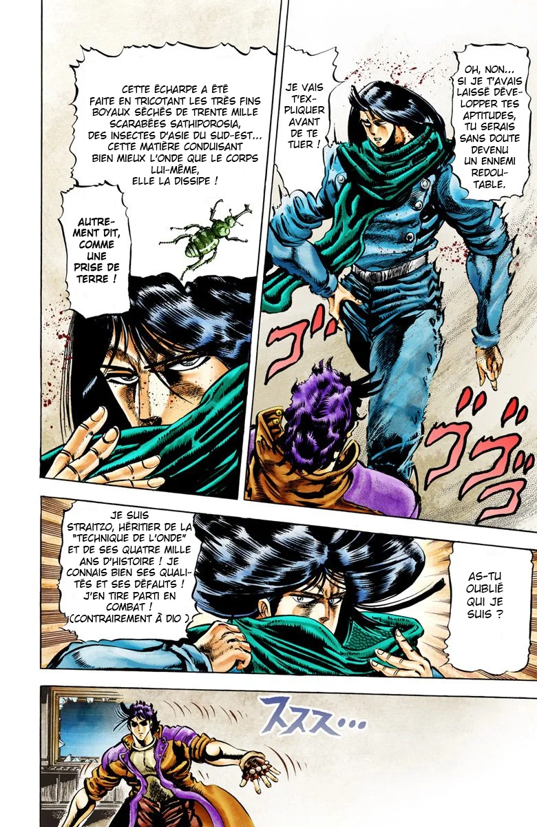 Read JoJo's Bizarre Adventure Part 2 Battle Tendency Official Colored FR Manga Online