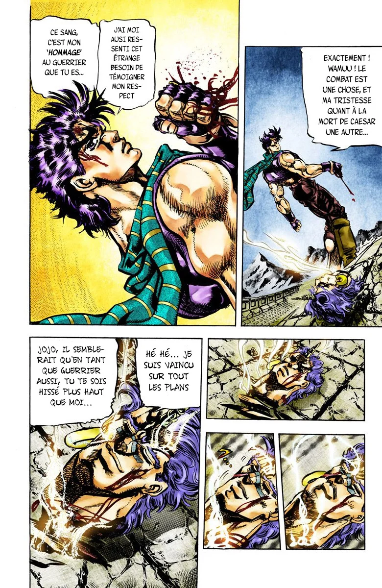 Read JoJo's Bizarre Adventure Part 2 Battle Tendency Official Colored FR Manga Online