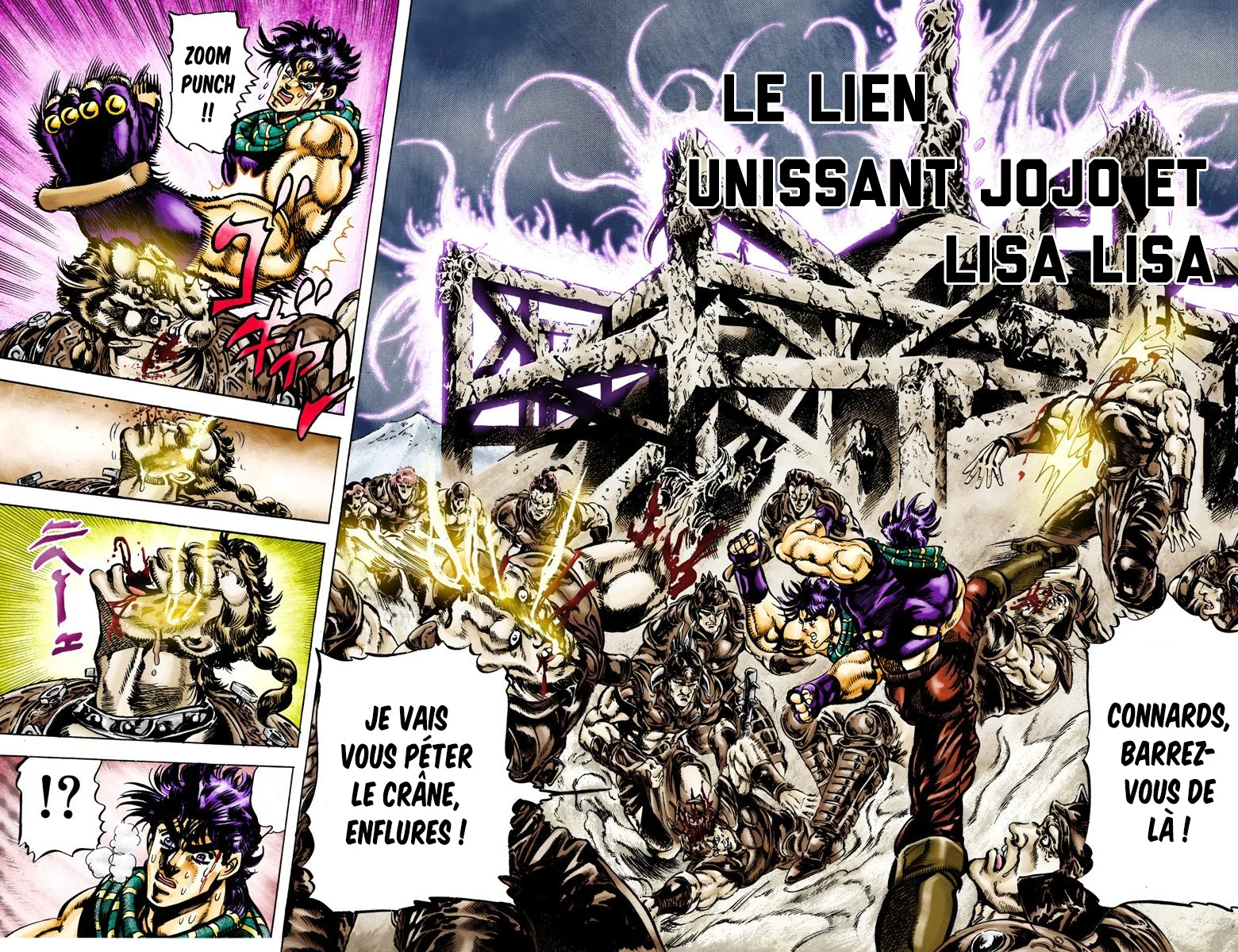 Read JoJo's Bizarre Adventure Part 2 Battle Tendency Official Colored FR Manga Online