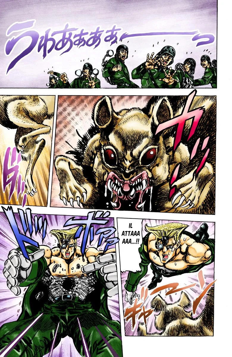 Read JoJo's Bizarre Adventure Part 2 Battle Tendency Official Colored FR Manga Online