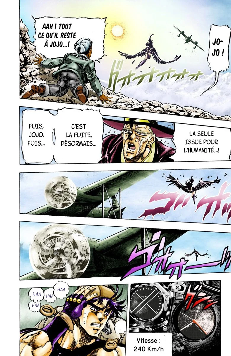 Read JoJo's Bizarre Adventure Part 2 Battle Tendency Official Colored FR Manga Online